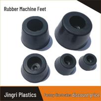 Anti-Slip Rubber Machine Feet Pads - Shock Absorbing & Vibration Damping for Furniture & Equipment Support 16mm x 10mm