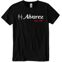 Men's and Women's T-shirts Alvarez Accoustic Guitars XXL