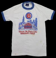 Vintage 80s S M L 50/50 Kodel CUBS No Place Like WRIGLEY FIELD Graphic T Shirt 3XL