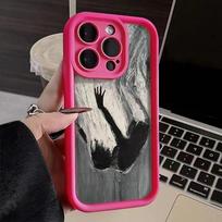 Art Falling iPhone 15 Phone Case 14Pro Frosted 13 iPhone 12/XR/8plus Soft xsmax New 11 apple 7