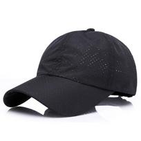 Tvirtas vasarinis tinklinis kepuraitės vyriškas moteriškas tinklinis skrybėlė Snapback beisbolo kepurė Vyriška kvėpuojanti tėtis kepurė Trucker kepuraitė 55-60cm juoda