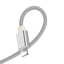 3.1A greito įkrovimo USB laidas skirtas iPhone XS Max XR X 8 7 6 6S 5 5S iPad laidas mobiliojo telefono laidas greito duomenų įkrovimo laidas 0.25M sidabras