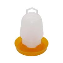 1 vnt Mini geriamasis viščiukų girdytuvas Putpelių vandens dubuo 350 ml Paukščių gėrimo puodelis Balandžių girdytuvas 350ml oranžinė