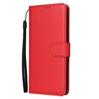 Atverčiamas piniginės dėklas, skirtas Xiaomi Redmi 10A 10C 9 9A 9C 9T 8 8A 7 7A Note 11 Pro 11S 10 Pro 10S 9 Pro 9S 8 Pro 8T 7 Pro odinis dėklas Redmi Note 7(7 Pro) raudona