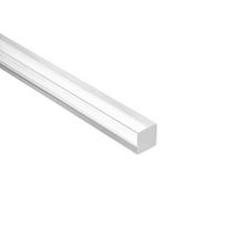 1-10 vnt akrilo Kvadratinis permatomas organinio stiklo strypas kelių dydžių ilgis 100-500mm DIY amatų architektūrinio modelio medžiaga 8x8x200mm 1pcs