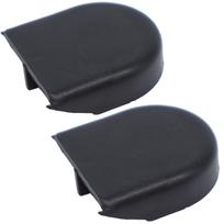 2X automobilio priekinio stiklo valytuvo svirties veržlės dangtelio varžto dangtelis, skirtas Toyota FJ Cruiser XJ10 2010 2011 2012 2013 2014 2015 2016 2017 2018 2019 m. 2pcs black