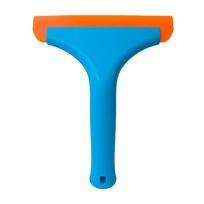 1vnt Itin minkštas silikoninis grandiklis, plastikinis stiklas, vandens gaudyklė, automobilių plėvelės danga, langų valymo įrankių šepetys 15*19cm dangaus mėlyna spalva