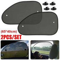 2PCS/SET Automobilio priekinio šoninio lango skėčio nuo saulės apsauginis gaubtas (65*40 cm)