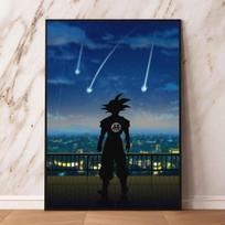 Anime plakatas Dragon Ball Goku Cuadros Geriausias dovanos komiksas 21cm×30cm NoFrame