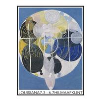 Hilma Af Klint Vintažiniai plakatai Estetiški sienų abstraktūs drobės paveikslai Menas Dekoratyviniai plakatai ir spaudiniai Svetainės dekoravimas 21x30cm No Framed