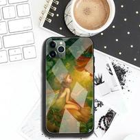 Gražaus Gėlių Fėjos Iliustracijos Telefono Dėklas Grūdintas Stiklas iPhone 12 11 Pro Max Mini XR XS MAX 8 X 7 6S 6 Plus SE 2020 iphone 11 pro