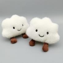 Mielas pliušinis debesis raktų pakabukas Kawaii pakabukas Automobilio raktų pakabukas Pakabukas pliušinė lėlė 1pc
