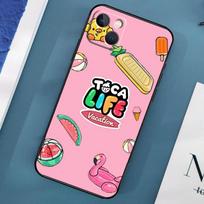 „Toca Boca Toca Life World“ dėklas, skirtas „iPhone 15 14 13 12 11 Pro Max X XS Max XR 7 8 Plus SE 2020 2022“ buferio dėklo dangtelis iPhone 12 mini