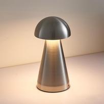 Retro maža grybų stalo lempa pritemdoma jutikliniu jungikliu LED stalinė lempa USB Techniškai įkraunama belaidė naktinė lemputė miegamojo dekoravimui