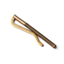 1vnt metalinis bifold Money Clip Bar Piniginė Keičiamos dalys Spyruoklinis spaustukas Pinigų laikiklis juoda