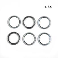 Ploviklis 6 vnt. Alyvos išleidimo kamščio tarpiklių komplektas 16 mm 803916010 Aukštos kokybės
