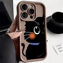 Telefono dėklas, skirtas iPhone 11 13 12 14 15 16 Pro Max 7 8 Plus XR XS Max Samsung A55 S24 S23 A02S Redmi 9 13C 9A 10 A3 OPPO A15S A16 A17 A18 A38 A53 A54 A31 SamSung A03S kava