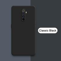 Klasikinis kvadratinis skysto silikono dėklas Realme X XT Master X2 Pro 360 smūgiams atsparus minkštas mobiliojo telefono dėklas RealmeX X2Pro Apsauginiai krepšiai Realme X