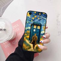 „Doctor Who“ telefono dėklas, skirtas iPhone 6 6s 7 8 11 12 13 14 15 XS Pro Max XR X SE Samsung S20 S21 S22 S23 S24 FE Ultra S8 S9 S10 Plus Lite S21S S10E iPhone 15 Pro juodmedis