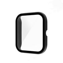 Stiklas + apsauginis dėklas, skirtas Haylou GST LS09B / RS4 Plus LS11 LS12 / RT2 LS10 / LS05 / LS02 Visapusiškas apsaugos nuo kritimo buferio dangtis GST LS09B black