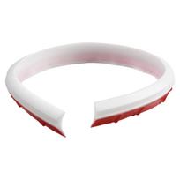 Vandens barjeras Silikoninė vandens sustabdymo juosta Barjeras Lanksti 50cm balta