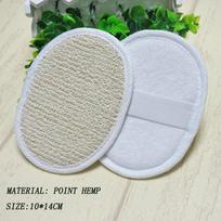 1 natūrali lufa Luffa kempinė veido kūno vonia dušo SPA šveitimo priemonė 10*14cm gray