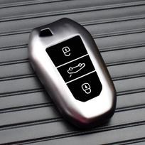 TPU Car Key Case Cover Shell Fob Holder for Peugeot 308 408 508 2008 3008 4008 5008 for Citroen C4 C6 C3-XR Accessories