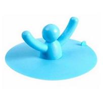 Sink Drain Stopper Cover Silicone Easy to Clean for Kitchen Bathroom and Laundry Sink Water Blocking mėlyna