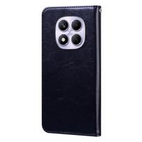 Klasikinis odinis atverčiamas piniginės telefono dėklas, skirtas Xiaomi POCO X7 Pro Redmi 14C Note 14 4G 5G Note 14 Pro 4G 5G 14 Pro+ Book Styel Flip Case Xiaomi POCO X7 Pro juoda