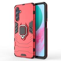 Smūgiams atsparus dėklas, skirtas Samsung Galaxy M34 5g YDB M40 M51EU M52 M53 5g M54 M62 F04 4g F12 F13 F22 4g, su žiediniu laikikliu, galinis telefono dėklas Galaxy M34 5G YDB raudona