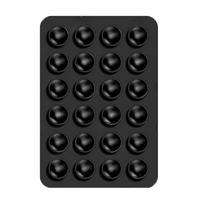 10/vnt. Silikoninis siurbtukas Telefono dėklas Laikiklis Nešiojamas lipnus neslystantis mobiliojo telefono siurbtuko laikiklis Stovas Laisvų rankų laikiklis 2pcs juoda