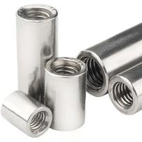 304 nerūdijančio plieno prailginta cilindrinė veržlė su vidiniu sriegiu M5/M6/M8 strypams M4*8*6