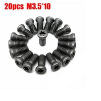 Varžtai su Torx lizdu, skirti karbidinių plokštelių keitimui CNC tekinimo staklių įrankiuose M3.5 * 10