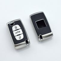 For Citroen C2 C3 C4 C5 C6 Xsara Berlingo TPU Flip Remote Car Key Case Cover For Peugeot 207 307 308 407 607 807 Protector Fob
