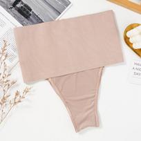 Juosmens Cincher juostos formavimo juostos, skirtos moterims pilvo kontrolės kelnaitės, plonesnės kūno formos 2XL ruda