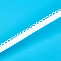 Elastic Band Elastic Lace Lace 0.9cm Crescent Underwear Shoulder Strap Tooth Edge Ribbon One Size balta