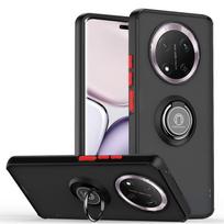 Armor Matte Case For Honor X9C X9B X9A X7B X8B X7A Magnetic Ring Phone Cases For Honor Magic 6 5 Lite Pro 200 90 Lite 70 Cover Magic 5 Pro dangaus mėlyna spalva
