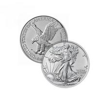 2020, American Statue of Liberty Eagle Coin, Silver plated, Commemorative Coin Collection, new, Gift MIT