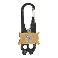20 In 1 Multi Tool Stainless Portable Mini Keychain Screwdriver Wrench Pocket EDC Tool black