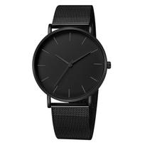 Women Watch Rose Gold Femme  Women's Mesh Belt Ultra-thin Fashion Luxury Wrist Watches 1