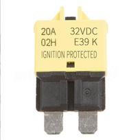 5~30A Automobilinis rankinis grandinės pertraukiklis ašmeninis saugiklis, 12V/24V atstatomasis valtis jachta ralis 20A