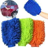 1/2pcs Microfiber Car Wash Mitt - Lint-Free, Highly Absorbent, and Non-Abrasive Glove In Multiple Colors 1pc įvairiaspalvis