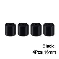 3D spausdintuvo dalis Karštos lovos lygiavimo kolona Silikoninis kietas tarpiklis Platformos lygintuvas CR10 Ender 3 V2 Prusa Anycubic serijos šildomai lovai Black 16mm