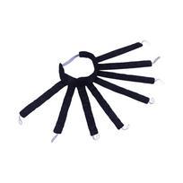 Lazy Heat-free Curling Iron Sponge Big Wave Sleeping Headband  Curler juoda