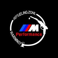 Automobilio ženkliuko vinilo atspindinys degalų bako dangtelio lipdukai lipdukas priedai BMW M E34 E36 E60 E90 E46 E39 E70 F10 F20 F30 X5 X6 X1 M3 M5 M6 E71 F01 F02 balta