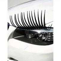 Automobilio blakstiena Automobilio netikra blakstienų lipdukas Automobilio priekinių žibintų antakių lipdukas 2 vnt. rinkinys one-size įvairiaspalvis