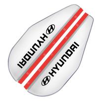 2 vnt. Automobilio galinio vaizdo šoninio veidrodėlio apsauga nuo lietaus, nuo saulės, antakis, stilius, skirtas Hyundai i30 Tucson i20 Accent i10 Elantra Veloster Getz balta
