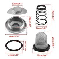 Alyvos išleidimo varžtas filtras GY6 motoroleriui mopedui