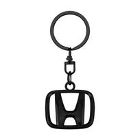 Automobilio pintos virvės raktų pakabukas, raktų žiedas, raktų laikiklis, dovanos porai Honda Civic Xrv Hrv Crv Brv City Accord Fit Jazz Insight Pilot Passport Stepwgn juoda
