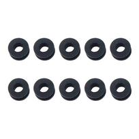 10Pcs Rubber Grommet Assortment Kit Rubber Hole Grommet O-Ring Washer Set Rubber Wire Grommets for Motorcycle